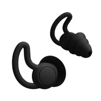Bouchons d'oreille en boucle de silicone réutilisables lavables de haute qualité Protection auditive insonorisée antibruit pour un confort supérieur de sommeil
