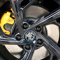 Tcart pour MG MG5 MG6 HS ZS EZS GS, garniture de moyeu de roue en acier inoxydable, logo de roue de voiture, décoration, bleu saphir, noir, style titane