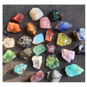 Wholesale natural unpolished raw rocks mixed materials crystal rough stones for healing reiki