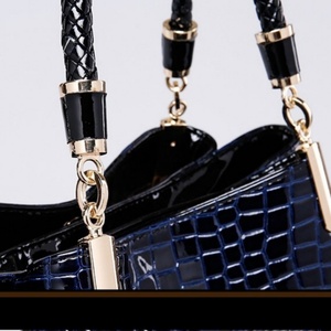 Durable Triple Compartment Multi Layer PU <b>Leather</b> Work Office Large Capacity Women's <b>Bag</b> - Product Image 5