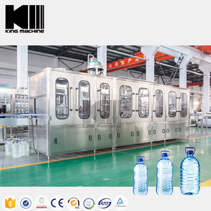 Linea di produzione semiautomatica/automatica della macchina di rifornimento liquida dell'acqua pura della bottiglia di acqua dell'animale domestico <span class=keywords><strong>da</strong></span> 5 litri 10 litri su misura della fabbrica - Product Image 4
