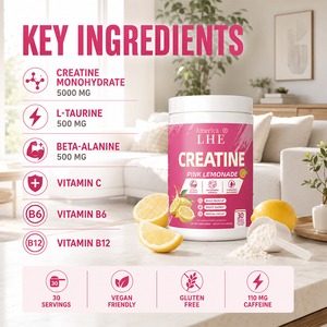 Creatina en Polvo Shecome en Oferta, Fabricada con Beta Alanina y Cafeína para Energía y Concentración - Product Image 2