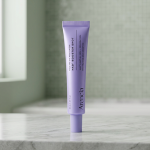 Crème hydratante pour le visage et les yeux NAD+ Booster Shot avec vitamine E, éclaircissante et raffermissante pour une utilisation de jour, tous types de peau - Product Image 3