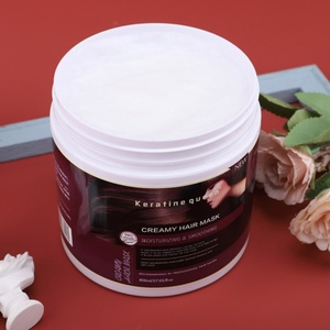 Traitement à la kératine végétale naturelle de qualité supérieure, marque privée, formule 2-en-1 nourrissante à l'huile de coco et au collagène pour cheveux africains - Product Image 4