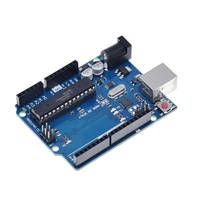 ATMEGA328P papan pengembangan Chipset elektronik DIP Atmega328 Mega328p dengan kabel UNOR3