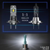 Faros Delanteros LED I7S Mini para Automóviles H4/H7/H11, 6000K, IP68, 12V, OEM/ODM, Accesorios para Automóviles, Nuevos Faros Delanteros LED Blancos