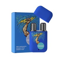 Inhalateurs Nasaux Causone Menthe Purifiante Herbacée Double Orifice – Bâton Rafraîchissant à l'Huile Fraîche Énergisante Anti-Somnolence et Anti-Stress pour la Santé