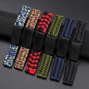 <span class=keywords><strong>Bracelet</strong></span> Tressé 22mm pour Samsung Galaxy <span class=keywords><strong>Watch</strong></span> 4 44mm 40mm/<span class=keywords><strong>Bracelet</strong></span> Amazfit pour <span class=keywords><strong>Huawei</strong></span> <span class=keywords><strong>Watch</strong></span> <span class=keywords><strong>GT</strong></span> <span class=keywords><strong>2e</strong></span> 46mm Sport Nylon Corde <span class=keywords><strong>Bracelet</strong></span> - Product Image 2