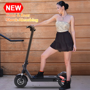 Neuester X9B Klappbarer Elektroroller für Erwachsene mit Doppelstoßdämpfern, Langer Reichweite und Schnellem Antrieb – <span class=keywords><strong>E</strong></span>-Scooter mit Austauschbarem Akku, Modell 2025 - Product Image 1