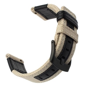 <span class=keywords><strong>Bracelet</strong></span> en Nylon et Cuir Véritable pour <span class=keywords><strong>Samsung</strong></span> <span class=keywords><strong>Galaxy</strong></span>, <span class=keywords><strong>Bracelet</strong></span> de Montre <span class=keywords><strong>Active</strong></span> <span class=keywords><strong>2</strong></span> Amazfit GTR, <span class=keywords><strong>Bracelet</strong></span> GT <span class=keywords><strong>2</strong></span>, 20mm, 22mm, 24mm - Product Image 5