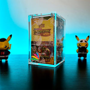 RAY YI Display Acrilico Magnete <span class=keywords><strong>pokemon</strong></span> Boite Acrylique <span class=keywords><strong>Pokemon</strong></span> Prismatic Evolutions Etb Cases Boîte en acrylique avec couvercle coulissant - Product Image 5