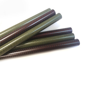 Tube en fibre de carbone aramide haute résistance 10/15/20mm 3k, adapté à la construction, aux équipements sportifs et aux drones. - Product Image 3