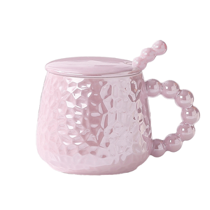 Tazas de cerámica bonitas con logotipo personalizado, diseño personalizado para agua fría y caliente, respetuosas con el medio ambiente - Product Image 1