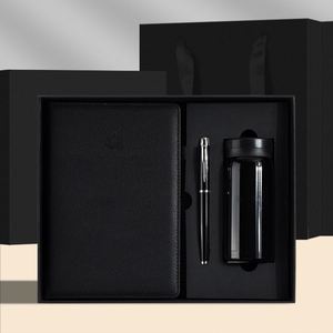 Customizable Double Wall 200ml Insulated Cup Modern Design Men's and Women's Vacuum Bottle <b>Drum</b> Gift <b>Box</b> Set - Product Image 1