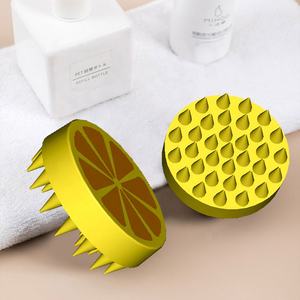 OEM & ODM cepillo de pelo 70*27mm Nouveau design Épurateur de <span class=keywords><strong>cuir</strong></span> <span class=keywords><strong>chevelu</strong></span> sans BPA Brosse à <span class=keywords><strong>shampoing</strong></span> en silicone pour bébé Brosse à cheveux masseur de <span class=keywords><strong>cuir</strong></span> <span class=keywords><strong>chevelu</strong></span> - Product Image 2