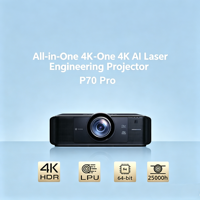 Projecteur Hisense P70-Pro 7000 lumens 4K à courte focale pour les conférences d'affaires, les réunions, les centres de commandement, les auditoriums