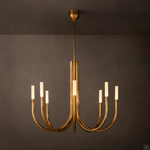 Lámpara <span class=keywords><strong>de</strong></span> Araña Minimalista con Gancho Curvo y Diseño <span class=keywords><strong>de</strong></span> Anzuelo <span class=keywords><strong>de</strong></span> Pescado, para Comedor o Sala <span class=keywords><strong>de</strong></span> Estar, Modelo <span class=keywords><strong>Rousseau</strong></span> Redonda 38 - Product Image 3