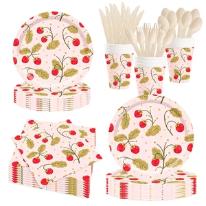 Platos de Papel para Fruta DAMAI, Decoraciones para Fiestas de Cumpleaños de Verano, Vajilla Desechable para Fruta, Artículos para Fiestas, Recuerdos para Niñas - Product Image 3