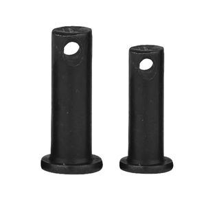 Goujon rainuré en acier au carbone noir M6 *25mm <span class=keywords><strong>DIN</strong></span> <span class=keywords><strong>7979</strong></span>, finition oxyde noir - Product Image 2