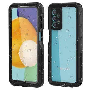Shellbox manufacturer wholesale full sealing 6.5 ft real waterproof A23 phone case for Samsung A23 for extreme sport