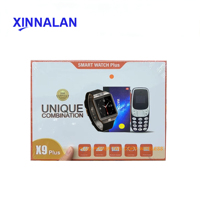 Montre connectée X8 Plus en promotion avec mini-téléphone portable et écouteurs TWS – Pack combo 7-en-1 haut de gamme