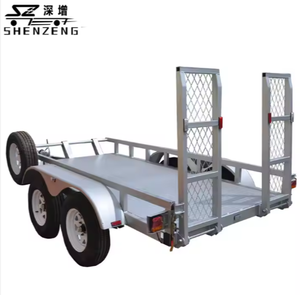 <span class=keywords><strong>Remolque</strong></span> <span class=keywords><strong>de</strong></span> transporte <span class=keywords><strong>de</strong></span> coche <span class=keywords><strong>de</strong></span> acero pequeño <span class=keywords><strong>de</strong></span> 2 toneladas <span class=keywords><strong>para</strong></span> excavadora y <span class=keywords><strong>Tractor</strong></span> Escalera <span class=keywords><strong>de</strong></span> 2 ejes con cadena <span class=keywords><strong>de</strong></span> seguridad adjunta - Product Image 4