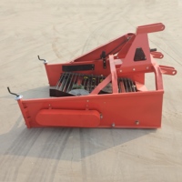 Arracheuse de pommes de terre de 60 cm de large, entraînée par la prise de force du tracteur, petite récolteuse de pommes de terre avec de bonnes performances