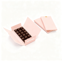 Emballage de boîte en papier écologique, emballage de boîte de chocolat, boîte d'affichage en papier pour chocolat