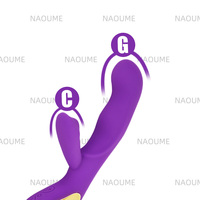 Meistverkaufter AV-Zauberstab Rabbit-Vibrator 10 Vibrationsmodi 100% Wasserdicht G-Punkt Klitoris-Stimulator für Frauen Erwachsenen-Sexspielzeug