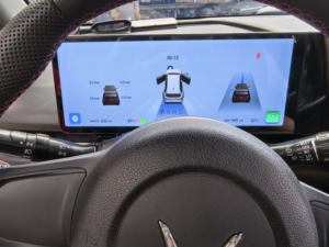 Autoradio à double écran 12,3 pouces 2,5K, CarPlay <span class=keywords><strong>sans</strong></span> <span class=keywords><strong>fil</strong></span>, 8 cœurs, TPMS, contrôle tactile des portes pour tramway vietnamien universel - Product Image 4