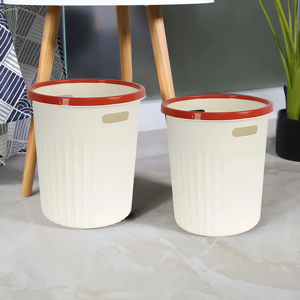 Bán Buôn Chất Lượng Cao Bền Nhấn Vòng Thùng Rác Bin Trong Nhà Chất Thải Bin Nhà Bếp Phòng Khách Giấy Vệ Sinh Giỏ Thùng Rác Có Thể - Product Image 5