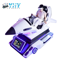 Nouveautés, simulateur de vol professionnel VR 9D pour l'intérieur, machine de jeu VR, mouvement 3 DOF