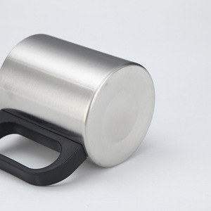 Nhà Máy Chuyên Nghiệp Bán Buôn 300Ml Hai Lớp Cách Nhiệt Bằng Thép Không Gỉ Cốc Văn Phòng Giá Trị Cao Cốc Cà Phê Với Xử Lý - Product Image 4