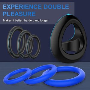 Hot Selling 3 Packs Cock rings Erotik spielzeug für Männer Sexspielzeug Penis ring Amazon Soft Stretch able High Quality Top One Sexual Ball - Product Image 5