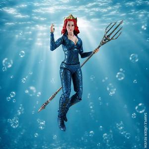 Figura <span class=keywords><strong>de</strong></span> Acción Licenciada <span class=keywords><strong>de</strong></span> <span class=keywords><strong>DC</strong></span> Mera a Escala 1/9, Modelo Coleccionable <span class=keywords><strong>de</strong></span> ABS y PVC con Efectos <span class=keywords><strong>de</strong></span> Agua del Tridente y Manos Intercambiables - Product Image 4
