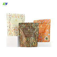 Emballage personnalisé pour café et thé, Doypack refermable, avec fermeture éclair, unités
