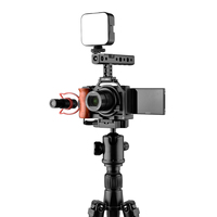 C20-B En alliage D'aluminium pour Blackmagic Pocket Cinema Caméra ZV-1 Plate-Forme Caméra Cage