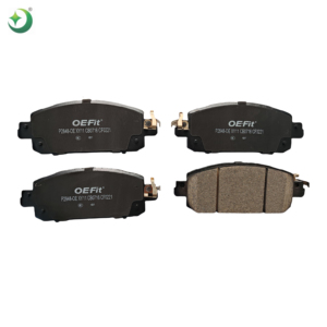 Plaquettes de frein semi-métalliques en céramique Frontech D2310-9545 D1060-6LA0A, neuves, faible teneur en métaux, pour NISSAN, en promotion - Product Image 2
