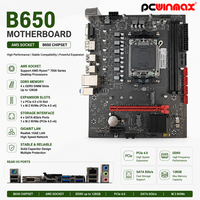 PCWINMAX Nueva Placa Base B650 AM5 Micro ATX DDR5 PCIe M.2 OEM ODM para PC de Escritorio para Juegos, Procesadores Serie 7000