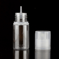 Botella cuentagotas de plástico PET 5ml 10ml 15ml 20ml 30ml 50ml 60ml 80ml 100mL 120ml Botella cuentagotas exprimible para líquido de jugo de aceite