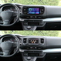 Radio para Auto BQCC con Android 15 y Carplay para Citroen Jumpy 3 2016-2021 y Peugeot Expert 3 2016-2021, Reproductor Multimedia de Video 2din