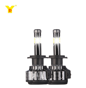 YD 360-6 Phares automatiques latéraux CSP 55W 6000K 20000LM <span class=keywords><strong>Ampoule</strong></span> <span class=keywords><strong>LED</strong></span> blanche H3 12V Ajustement universel Neuf - Product Image 1