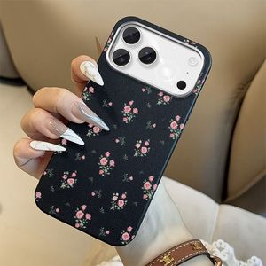 Funda para iPhone 17 Pro Max con diseño floral de pantalla completa, funda suave fresca y sencilla para iPhone 16 Pro, iPhone 15 y 14 - Product Image 1