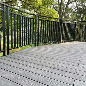 Tarima de Madera y Plástico Compuesto de Diseño Moderno y Baldosas para Piso, Resistentes al Agua, para Terrazas Exteriores - Product Image 5