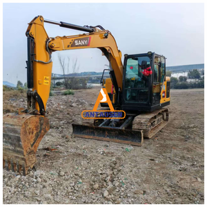 SANY SY75C PRO Mini pelle de 7 tonnes d'occasion multifonctionnelle Construction Digger Machine pompe moteur engrenage utilisé noyau inclus - Product Image 1