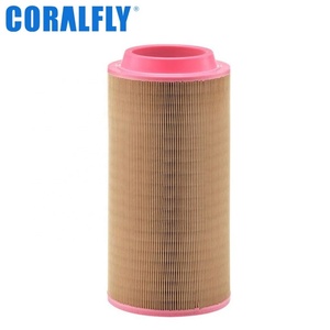 Filtro de Aire para Excavadora Coralfly, Papel de Filtro HV de Alta Eficiencia 99.7%, Números de Pieza 580/12020 01180867 3901477M1 RS3992 49131 - Product Image 2