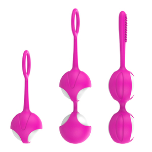 Silikon Kegel Bälle für Frauen <span class=keywords><strong>Vagina</strong></span> Festziehen Trainings werkzeug mit verschiedenen Gewichten Sexual Health Produkt - Product Image 2