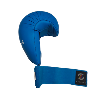 Equipaggiamento Woosung Karate Wkf approvato blu rosso bianco diamante PU + schiuma guanti Karate - Product Image 6