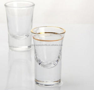 Copos de Shot de Vidro Clássicos Reutilizáveis e Duráveis em Várias Cores 35ml para Festas e Bares - Product Image 3