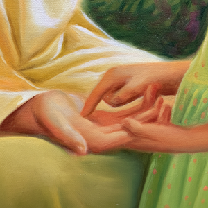 Pittura a olio 100% dipinta a mano di gesus 36x24 pollici campo classico pittura decorativa astratta - Product Image 1